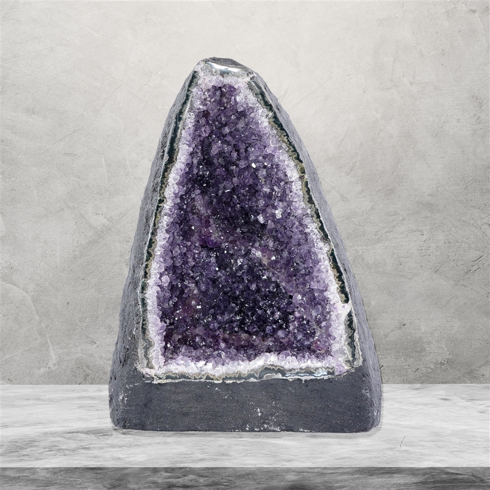 Amethyst-Druse Unikat #516 | Mineralienhandlung Edelsteine, Heilsteine & Schmuck