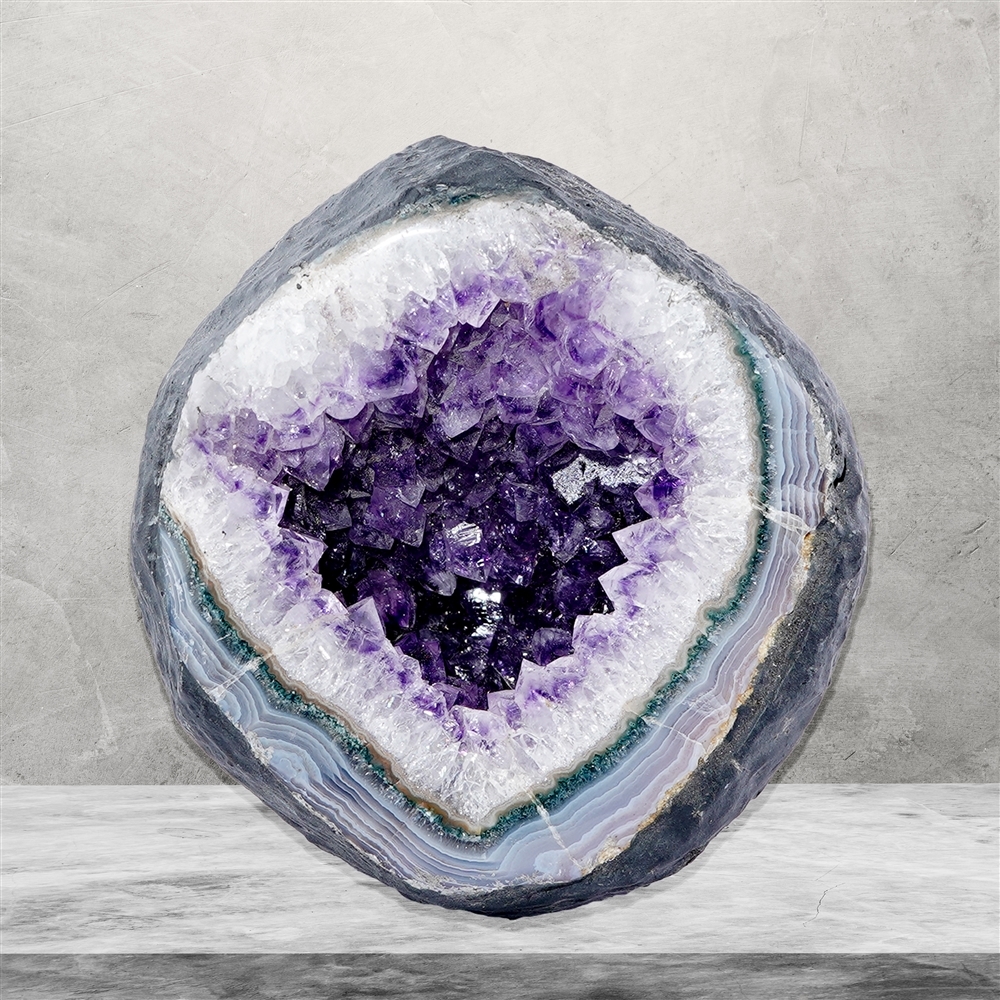 Amethyst-Höhle Unikat 529 | Schreier Großhandel Edelsteine, Heilsteine & Schmuck