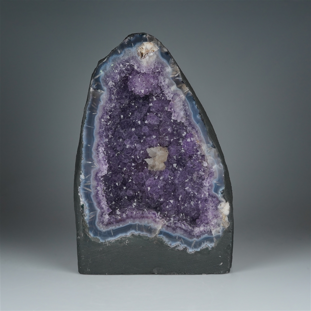 Amethystdruse poliert, 30cm, Unikat 575 | GH Edelsteine, Heilsteine & Schmuck