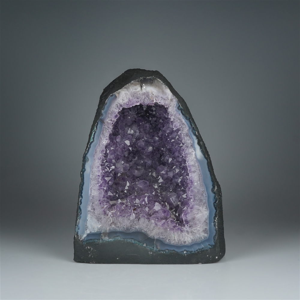 Amethystdruse poliert, 26cm, Unikat 576 | GH Edelsteine, Heilsteine & Schmuck