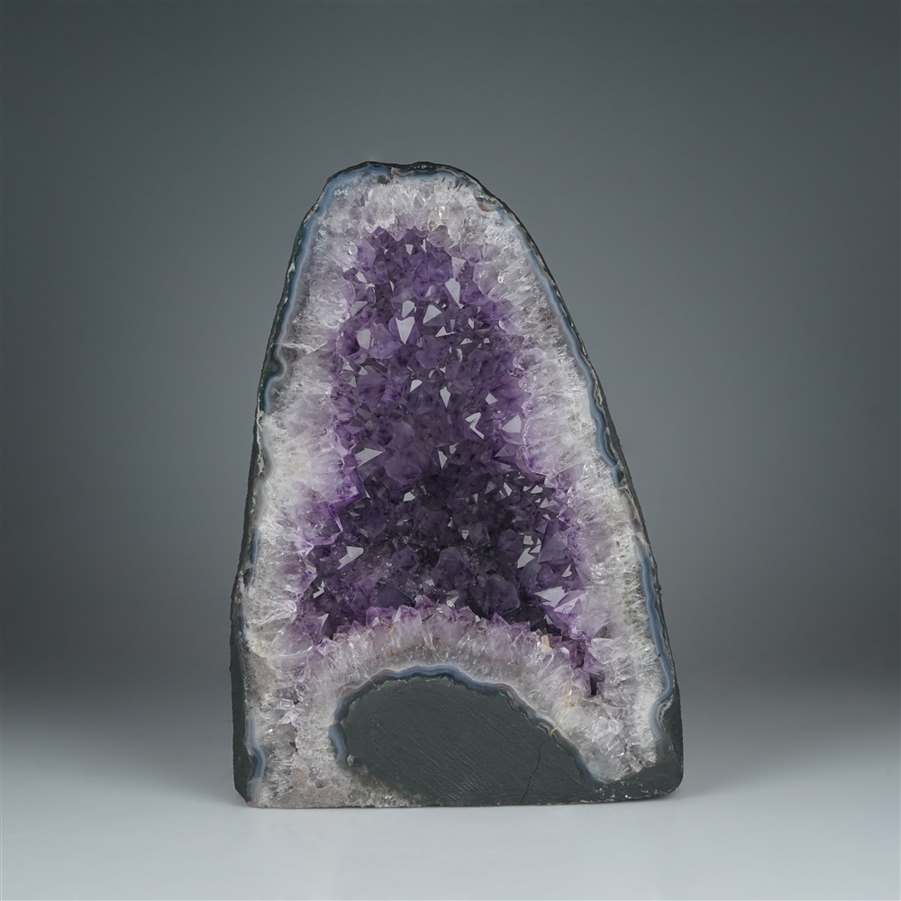 Amethystdruse poliert, 27cm, Unikat 577 | GH Edelsteine, Heilsteine & Schmuck