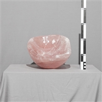 Coupe en quartz rose Unik. 002