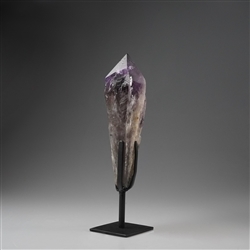 2806012265 Amethyst Point on stand, 27cm, unique 265 | wholesaler gems & healing stones