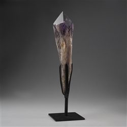 2806012266 Amethyst-Spitze auf Ständer, 32cm, Unikat 266 | Edelsteine, Heilsteine & Schmuck