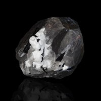 Himalaya-Quarzkristall mit Schörl Unikat 193 3,2kg / 17cm
