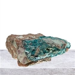 2806051018 Rough stone chrysocolla, 13 x 04cm, unique 018 | gems, healing stones & jewelry