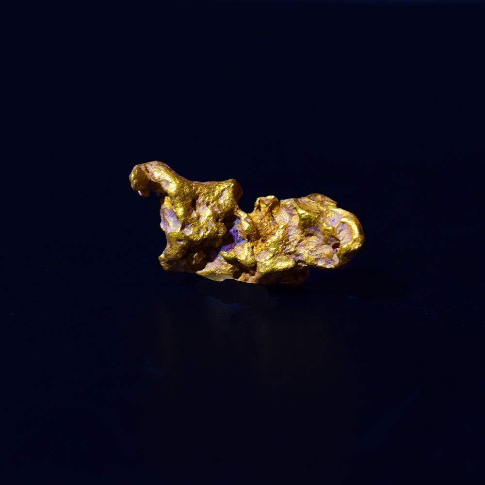 Pepita d'oro Australia Triangolo d'oro unica 116 16,2g