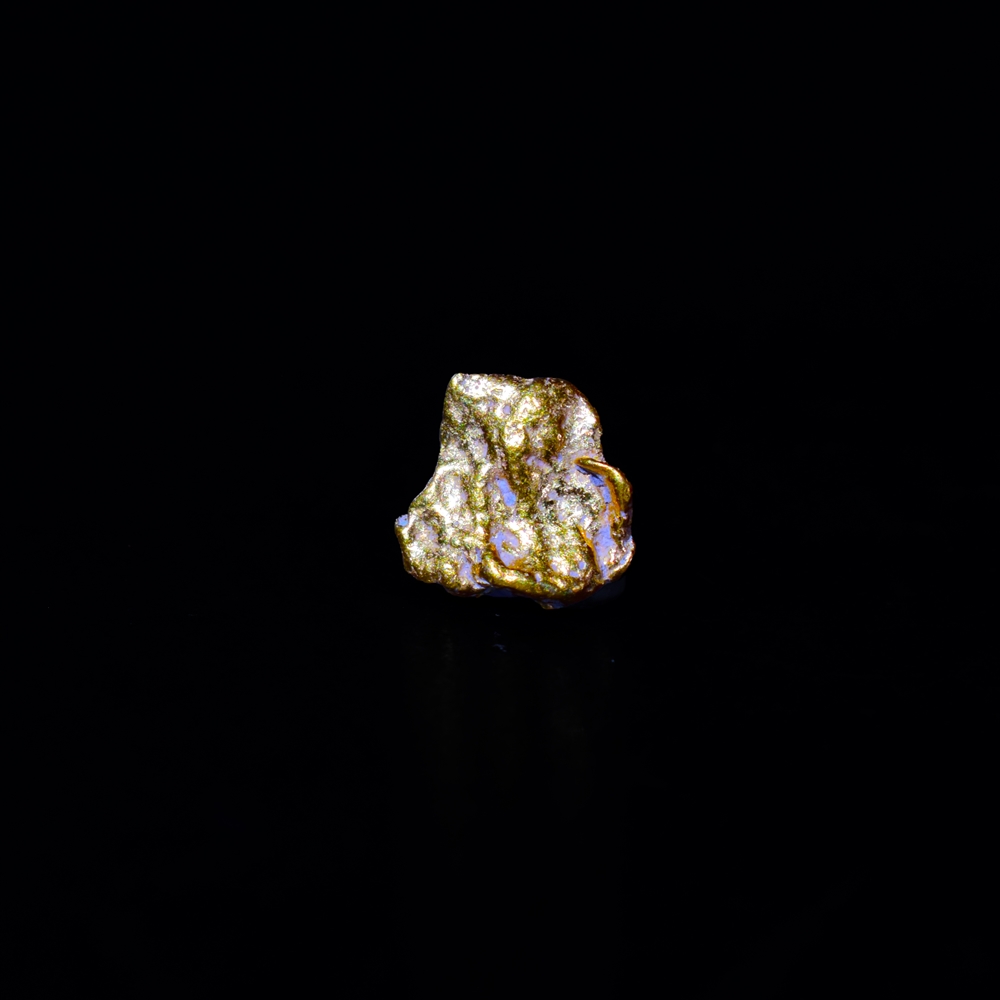 Pepita d'oro Australia Triangolo d'oro unico 137 3,2g