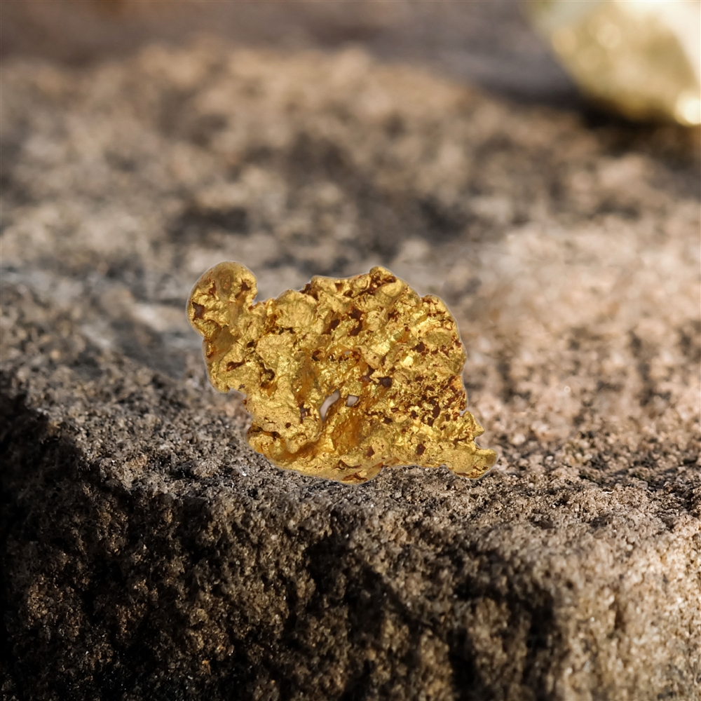 Pépite d'or Australie Kalgoorlie 0,9g Pièces uniques 164