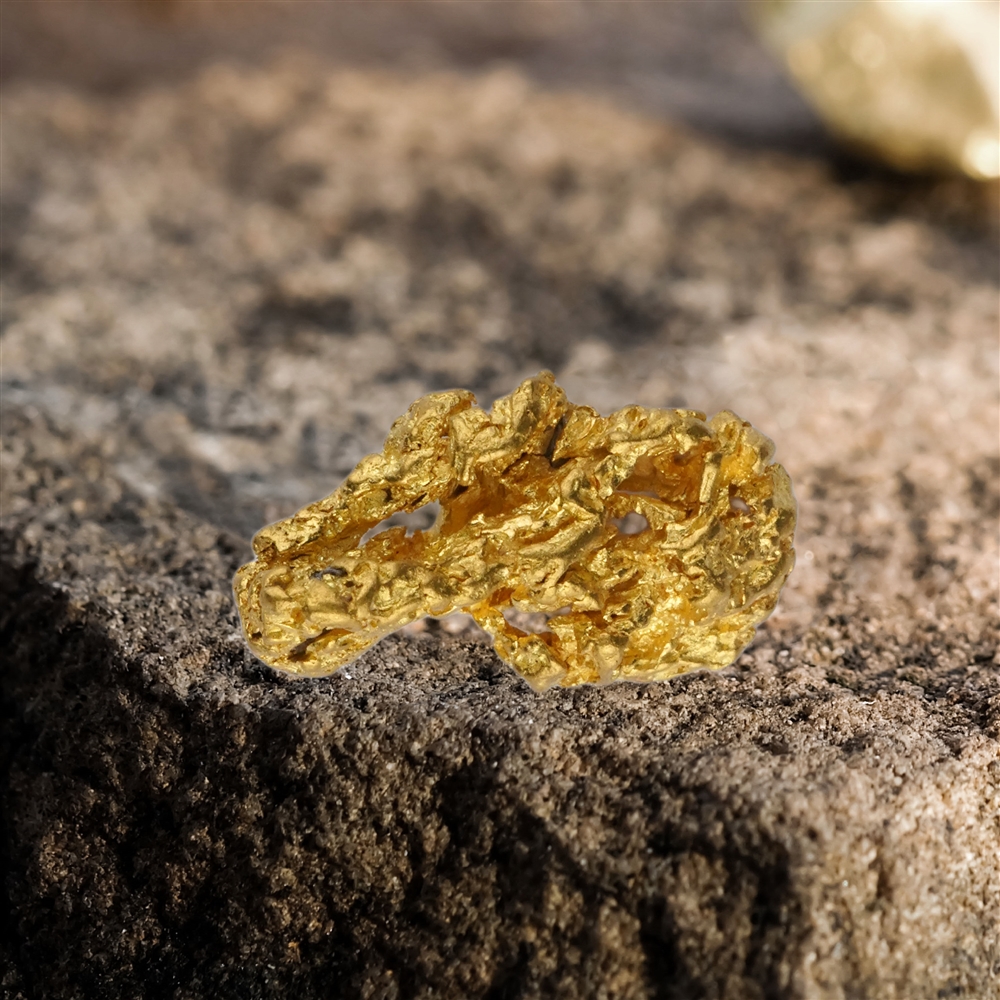 Pépite d'or Australie Kalgoorlie 1,1g Pièces uniques 168