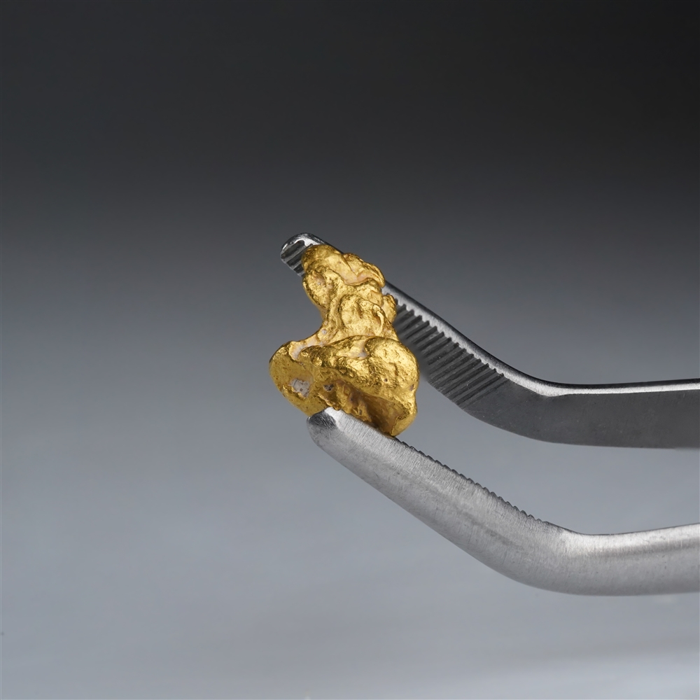 Pepita d'oro Australia (Triangolo d'Oro), 1,4 g unico 178 | Marco Schreier