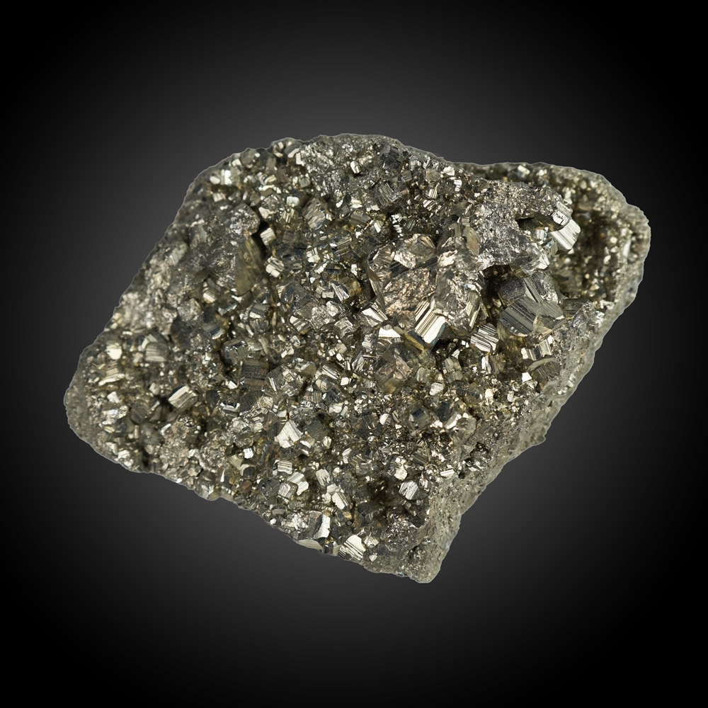 Raw stone Pyrite UNIKAT 050, 17 x 13cm 
