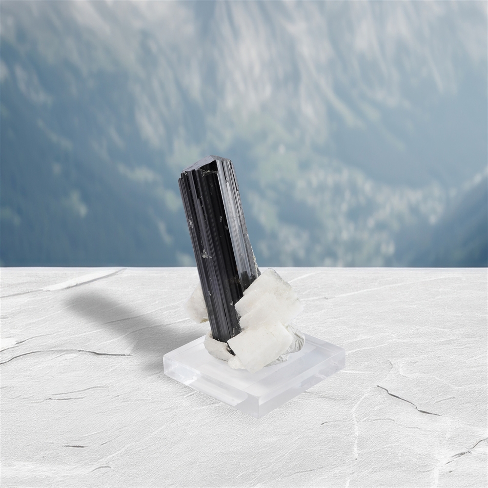 Schorl di cristallo (Skardu), 4,0 cm, unico 025 | Marco Schreier