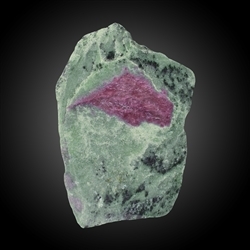 2808163013 Plate Zoisite with Ruby Unique 013 | wholesaler gems, healing stones & jewelry