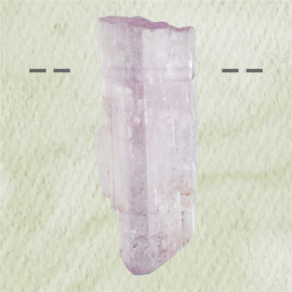 Cristal Kunzite percé Pièces uniques 029