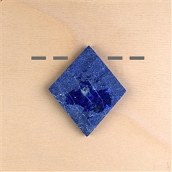 2811104006 Cabochon rough/polished Lapis Lazuli drilled unique 006 | Marco Schreier