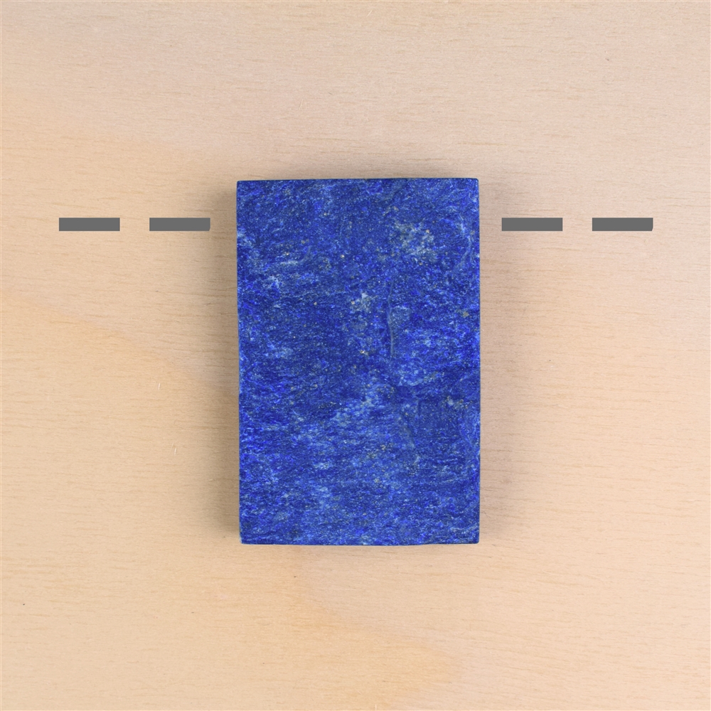 Cabochon brut/poli Lapis-lazuli percé Pièces uniques 010