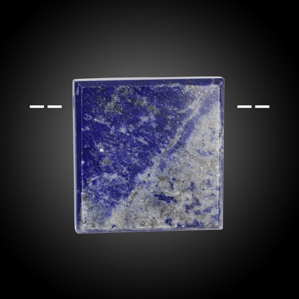 Cabochon brut/poli Lapis-lazuli percé Pièces uniques 041