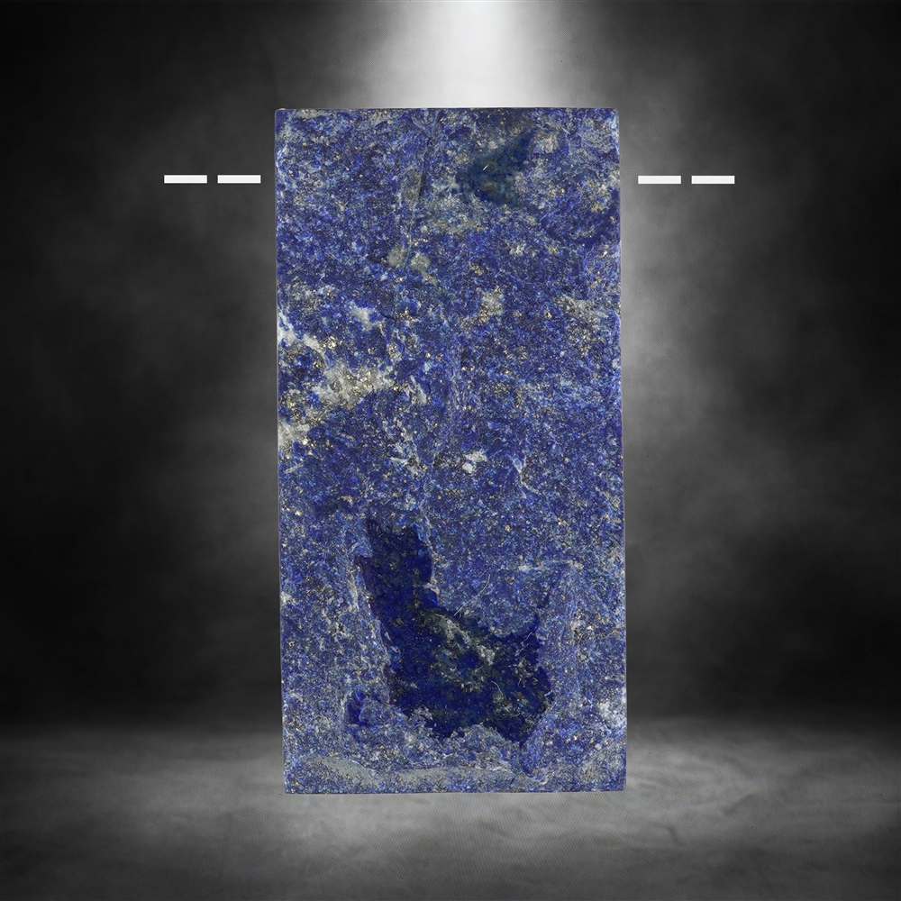 Cabochon brut/poli Lapis-lazuli percé Pièces uniques 043