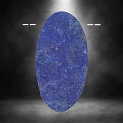 2811104044 Cabochon rough/polished Lapis Lazuli drilled unique 044 | Marco Schreier