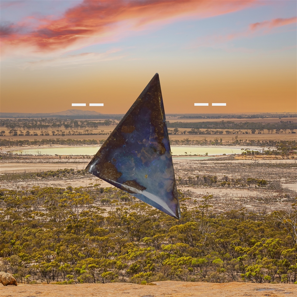 Opale de boulder Australie percée Pièces uniques 244