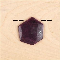 2811135012 Cabochon drilled Ruby unique 012 | wholesaler gems, healing stones & jewelry