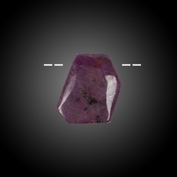 2811135042 Cabochon drilled Ruby unique 042 | wholesaler gems, healing stones & jewelry