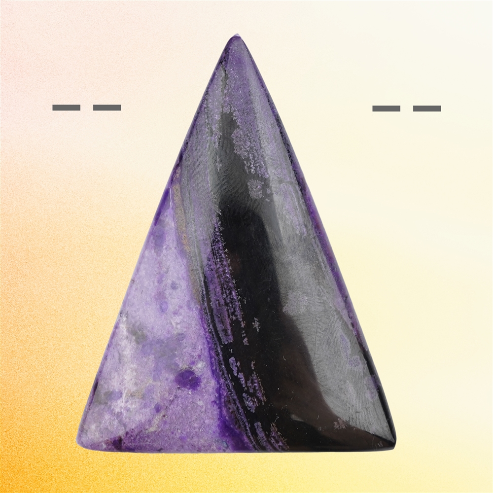 Cabochon percé Sugilite Pièces uniques 053