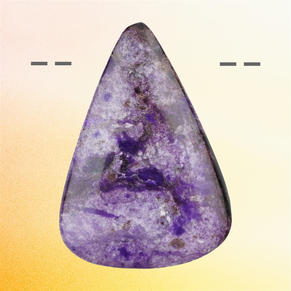 Cabochon percé Sugilite Pièces uniques 064