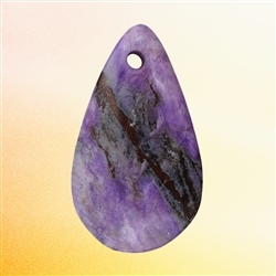 2811150065 Cabochon drilled Sugilite unique 065 | wholesaler gems, healing stones & jewelry