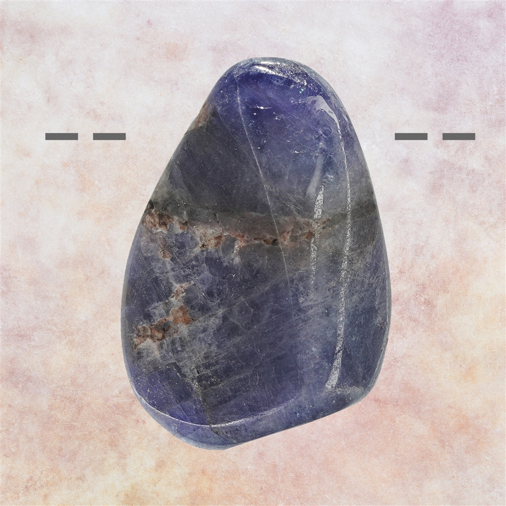 Tanzanite drilled, 4,5cm unique 031