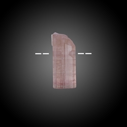 2811353009 Raw stone tourmaline (pink) drilled unique 009 | gems, healing stones & jewelry