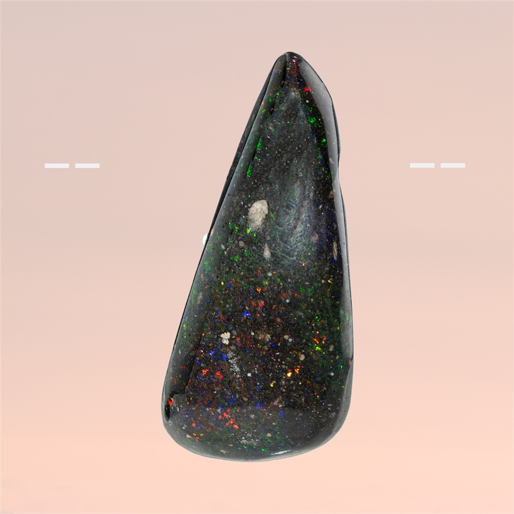 Freeeform Honduras opal drilled unique 063