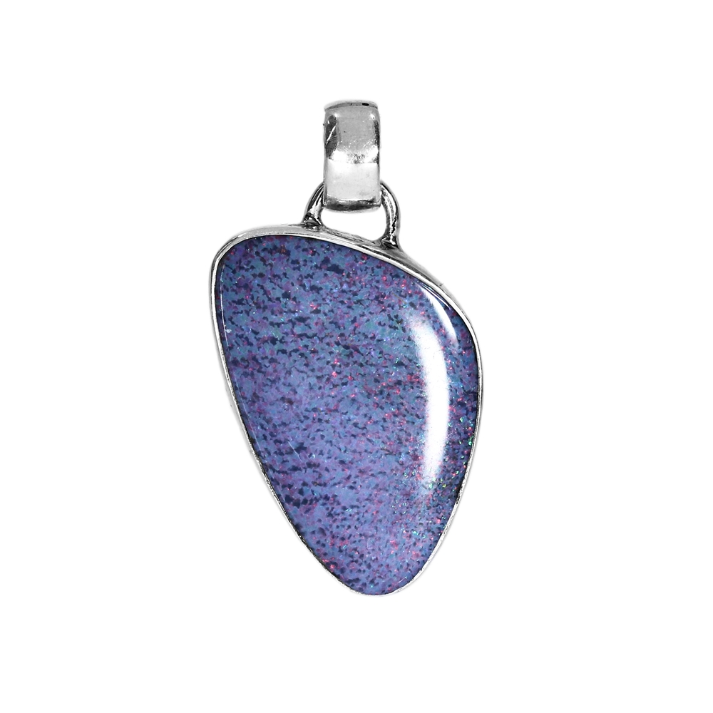 Opal doublet pendant, 2.8 cm, unique 027