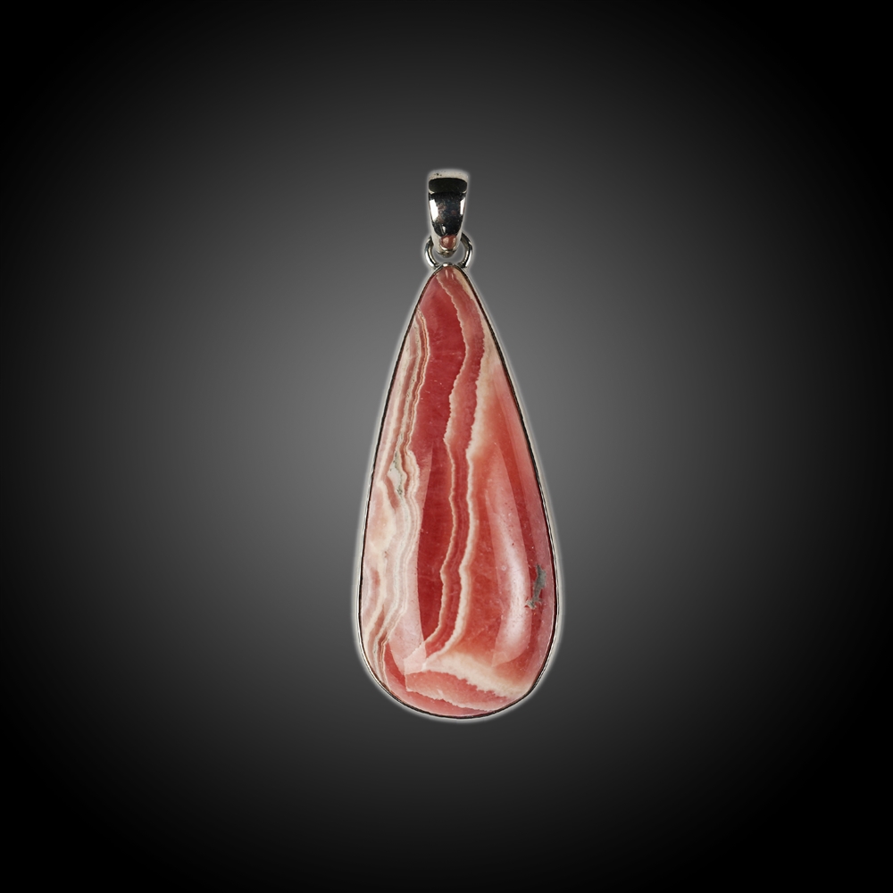 Pendentif Rhodochrosite Pièces uniques 001, 6,0cm