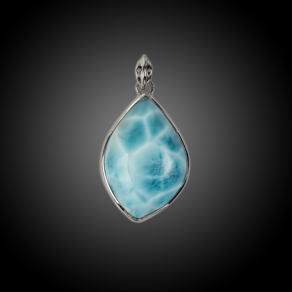 Pendant Larimar unique #141