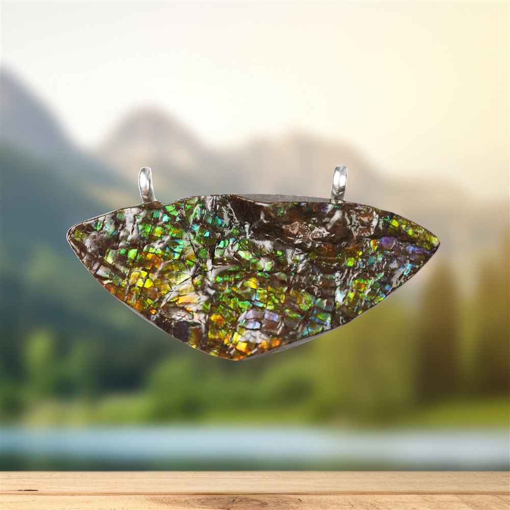 Pendentif Ammolite Pièces uniques 075