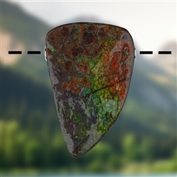 2815583099 Ammolite pendant unique 099, 4.8 cm | wholesaler gems, healing stones & jewelry