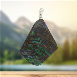 2815583126 Ammolite pendant unique 126, 7 cm | wholesaler gems, healing stones & jewelry