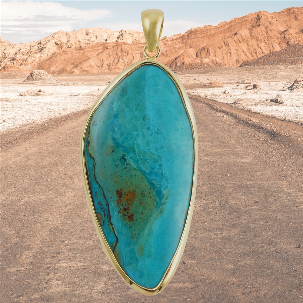 2815599042 Pendentif Opale d'Atacama, 7 cm, Pièces uniques 042 | Marco Schreier