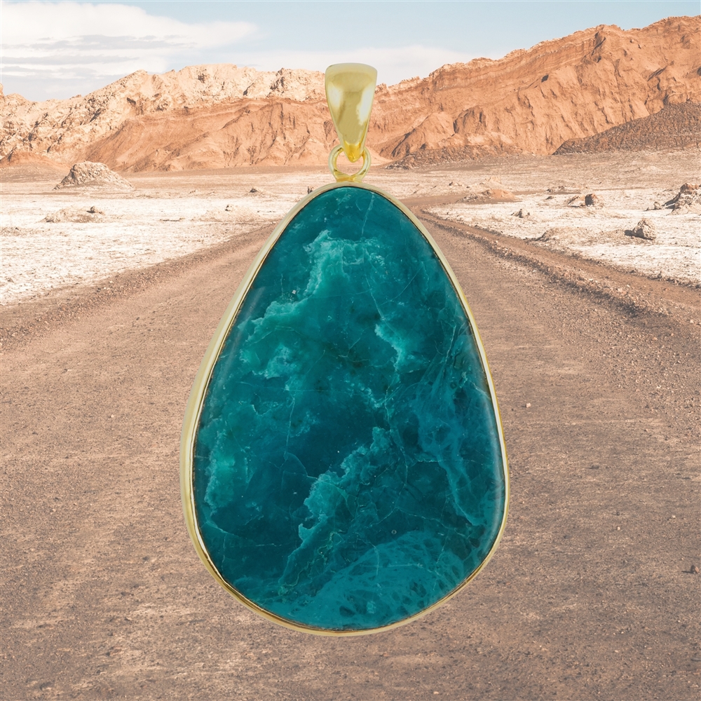 2815599043 Pendentif Opale d'Atacama, 6 cm, Pièces uniques 043 | Marco Schreier