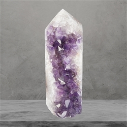 2816012017 Drusen-Spitze Amethyst Unikat 017, 15cm | GH Edelsteine, Heilsteine & Schmuck