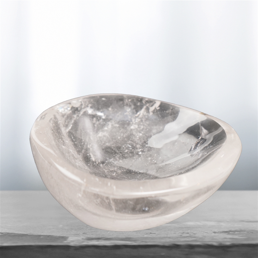 Ciotola in cristallo di rocca unica 016