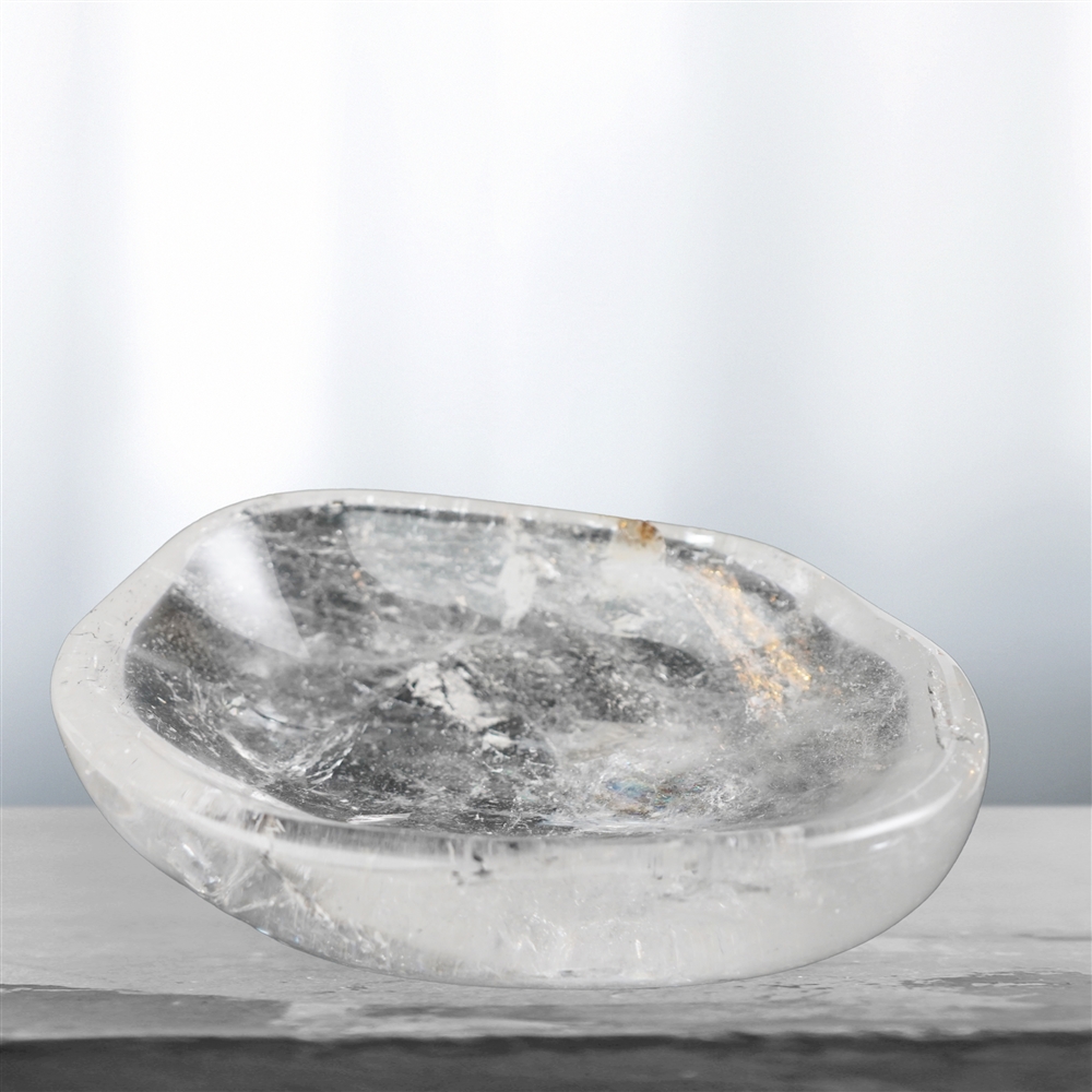 Bergkristall Schale Unikat 024