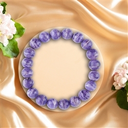 2818048009 Bracelet Charoite beads unique 009 | wholesaler gems, healing stones & jewelry