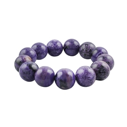 2818048013 Armband Charoit-Kugeln Unikat 013 | Großhändler Edelsteine, Heilsteine & Schmuck