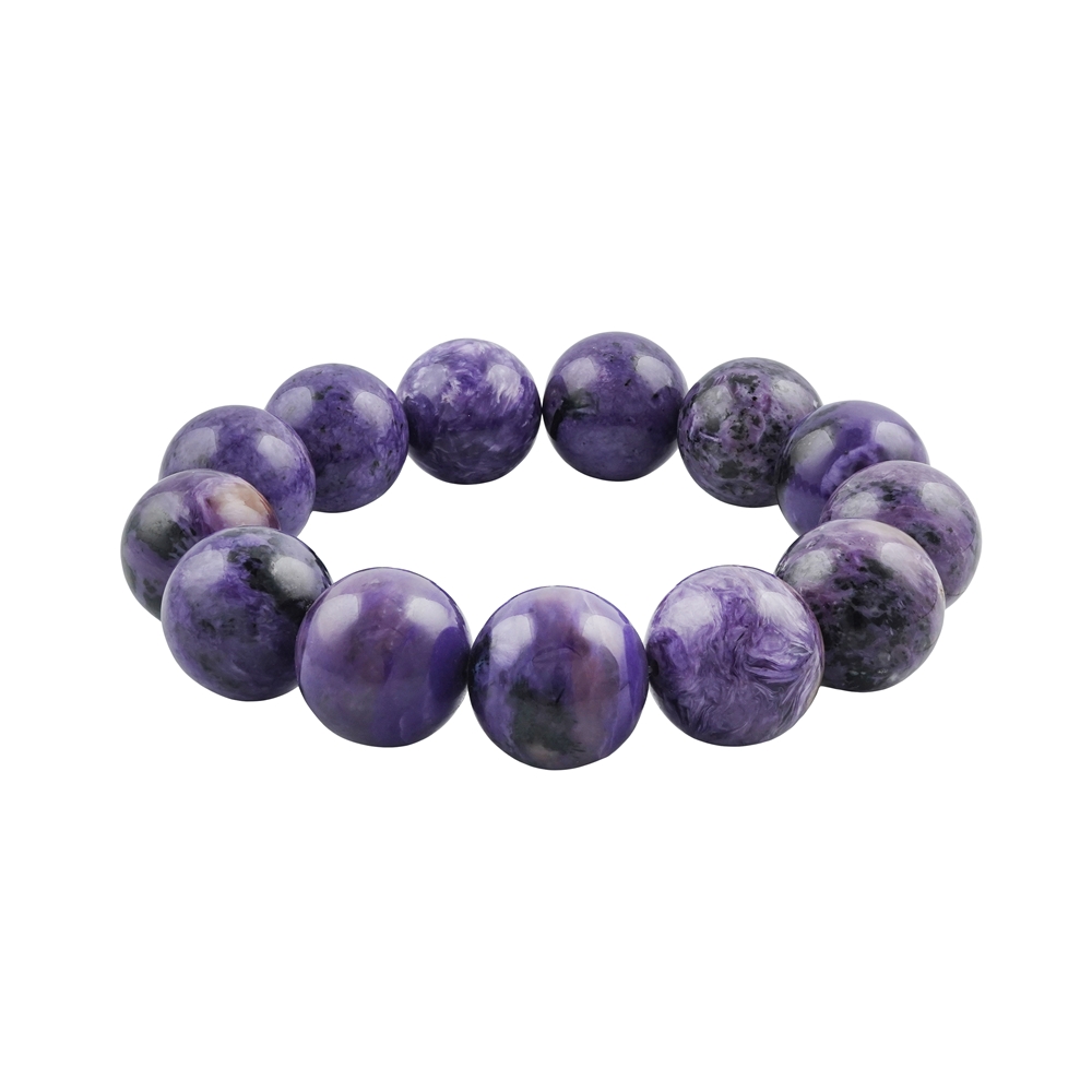 Armband Charoit-Kugeln Unikat 013 | Großhändler Edelsteine, Heilsteine & Schmuck