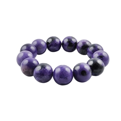 2818048015 Armband Charoit-Kugeln Unikat 015 | Großhändler Edelsteine, Heilsteine & Schmuck