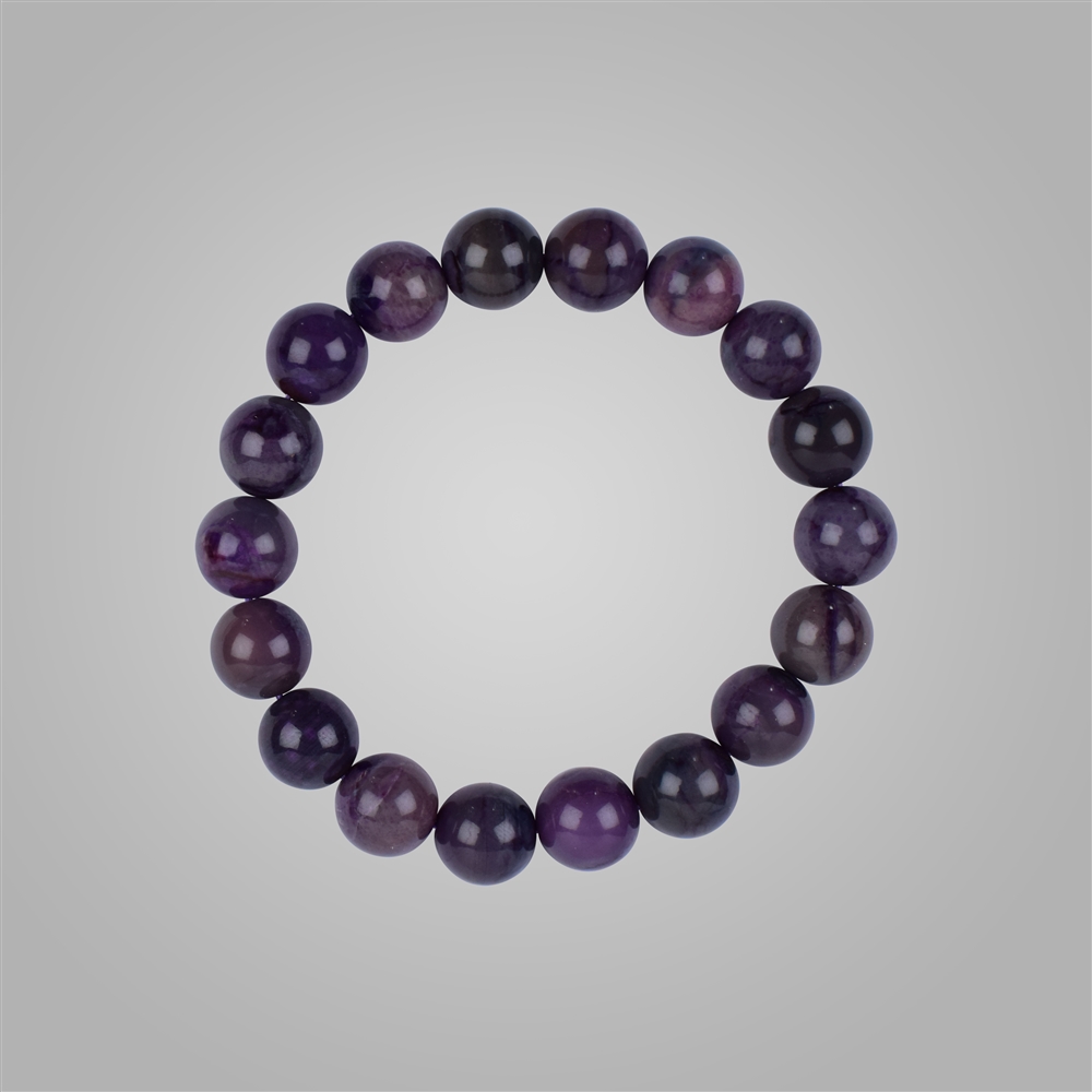 Bracelet Sugilite beads unique 002