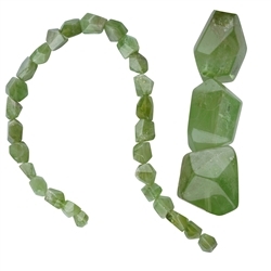 2821120004 Strang Peridot Unikat 004 | Schreier Großhandel Edelsteine, Heilsteine & Schmuck